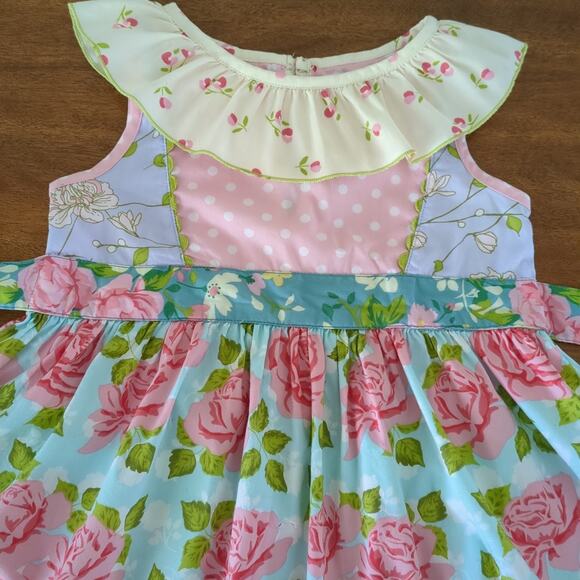 Matilda Jane Trellis Tea Rose Dress size 4 - Picture 3 of 9